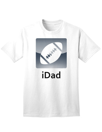 Premium Football Adult T-Shirt by iDad-Mens T-shirts-TooLoud-White-Small-Davson Sales