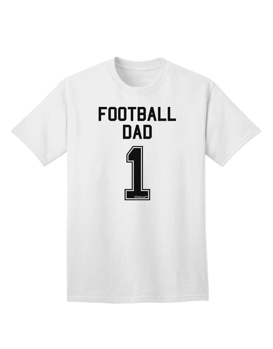 Premium Football Dad Adult T-Shirt Collection by TooLoud-Mens T-shirts-TooLoud-White-Small-Davson Sales