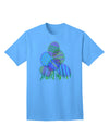 Premium Gel Look Easter Eggs Adult T-Shirt - A Festive Addition to Your Wardrobe-Mens T-shirts-TooLoud-Aquatic-Blue-Small-Davson Sales