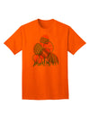 Premium Gel Look Easter Eggs Adult T-Shirt - A Festive Addition to Your Wardrobe-Mens T-shirts-TooLoud-Orange-Small-Davson Sales