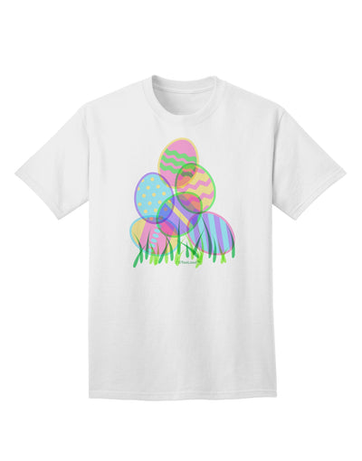 Premium Gel Look Easter Eggs Adult T-Shirt - A Festive Addition to Your Wardrobe-Mens T-shirts-TooLoud-White-Small-Davson Sales