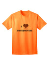 Premium I Heart Thanksgiving Turkey Leg - Adult T-Shirt Collection-Mens T-shirts-TooLoud-Neon-Orange-Small-Davson Sales