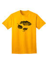 Premium Inverted Puffy Clouds Adult T-Shirt - A Unique Addition to Your Casual Wardrobe-Mens T-shirts-TooLoud-Gold-Small-Davson Sales