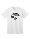 Premium Inverted Puffy Clouds Adult T-Shirt - A Unique Addition to Your Casual Wardrobe-Mens T-shirts-TooLoud-White-Small-Davson Sales