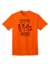 Premium 'It's Lit Fam' Adult T-Shirt - Contemporary Style for the Modern Individual-Mens T-shirts-TooLoud-Orange-Small-Davson Sales