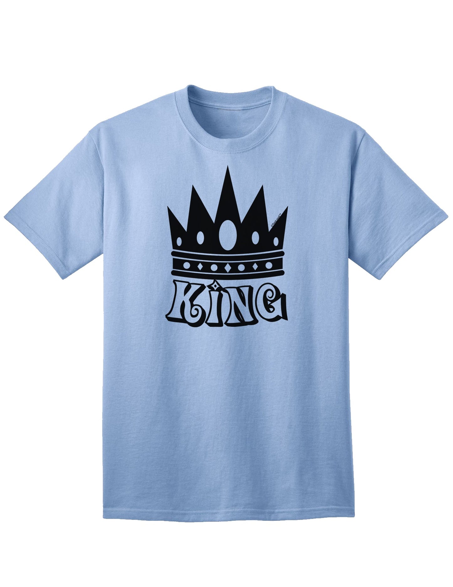 Premium King Adult T-Shirt Collection-Mens T-shirts-TooLoud-Light-Blue-Small-Davson Sales