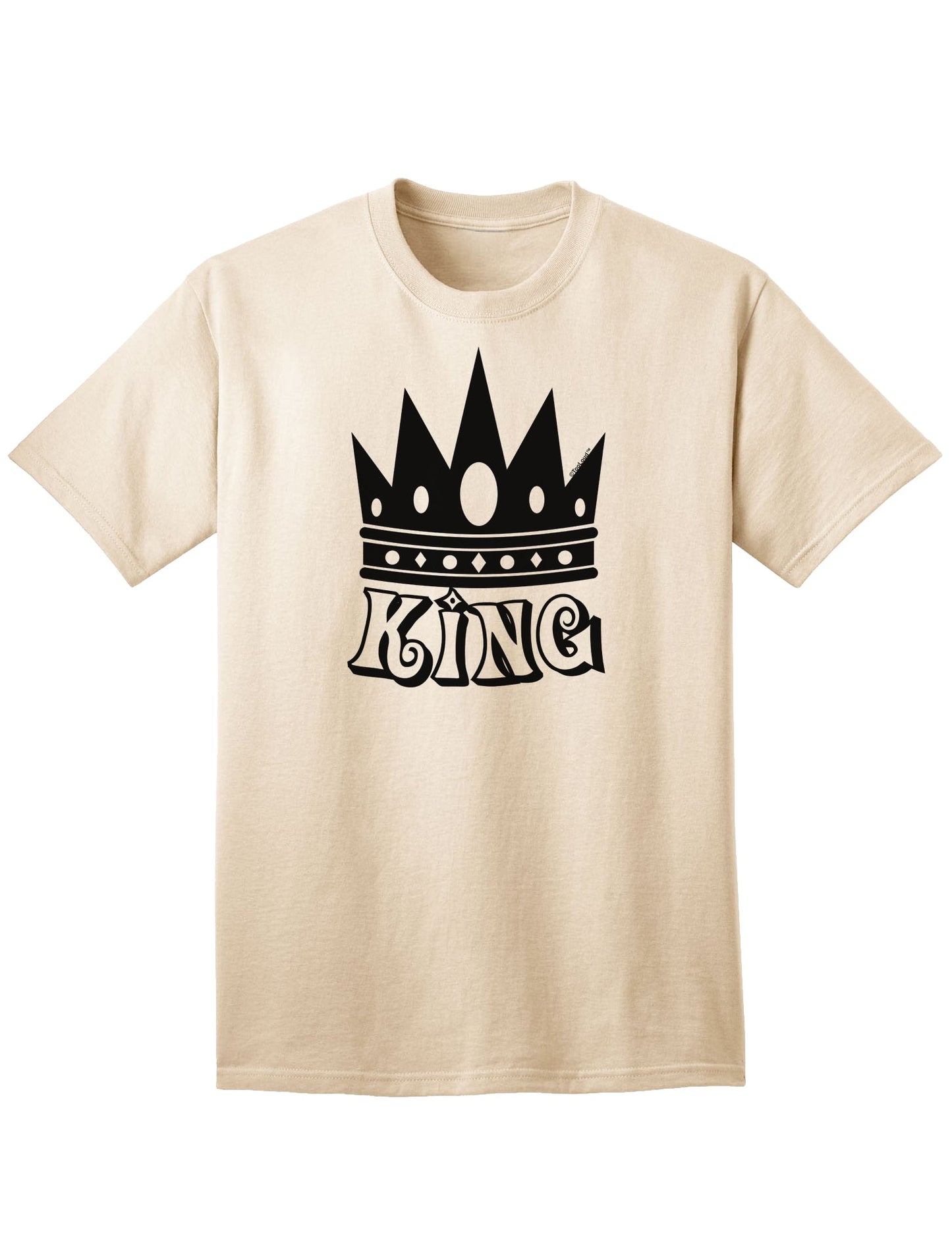 Premium King Adult T-Shirt Collection-Mens T-shirts-TooLoud-Natural-Small-Davson Sales