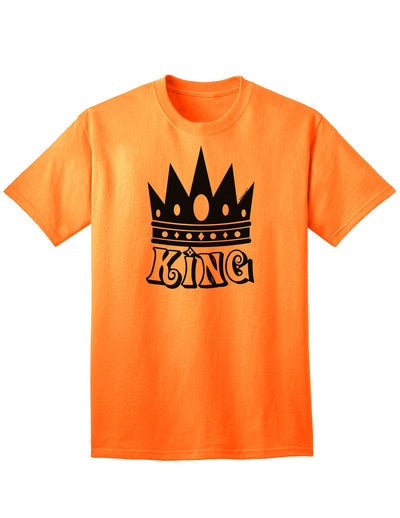 Premium King Adult T-Shirt Collection-Mens T-shirts-TooLoud-Neon-Orange-Small-Davson Sales