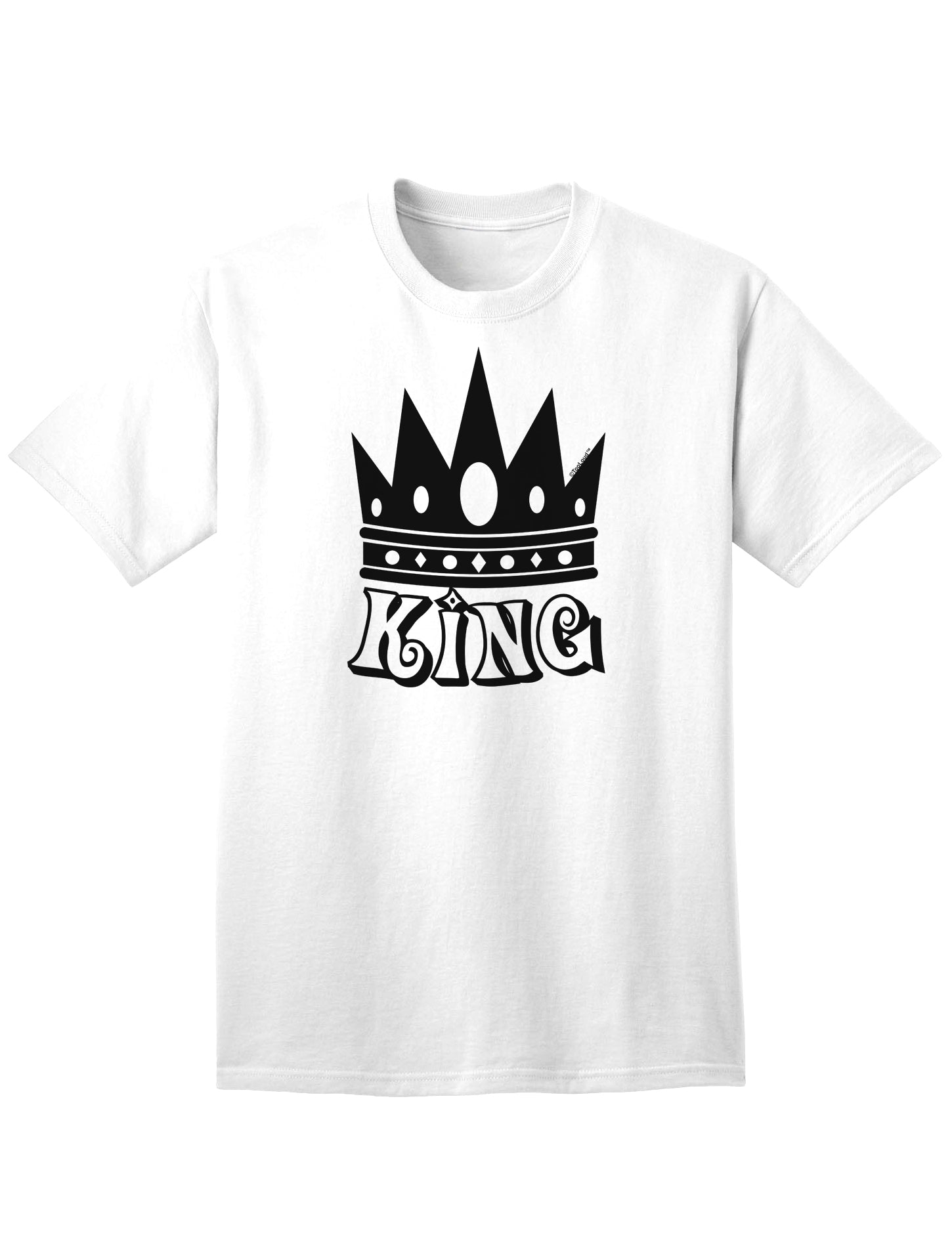 Premium King Adult T-Shirt Collection-Mens T-shirts-TooLoud-White-Small-Davson Sales
