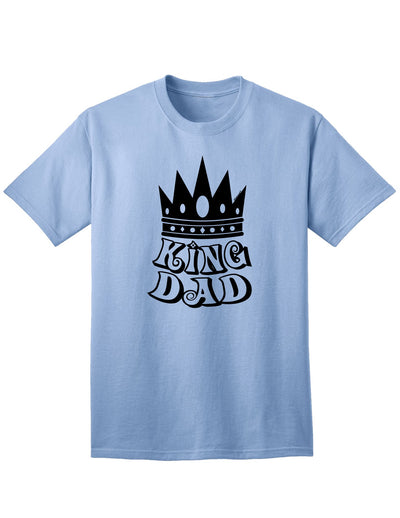 Premium King Dad Adult T-Shirt-Mens T-shirts-TooLoud-Light-Blue-Small-Davson Sales