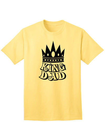 Premium King Dad Adult T-Shirt-Mens T-shirts-TooLoud-Yellow-Small-Davson Sales