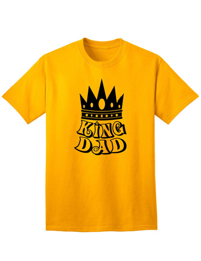 Premium King Dad Adult T-Shirt-Mens T-shirts-TooLoud-Gold-Small-Davson Sales