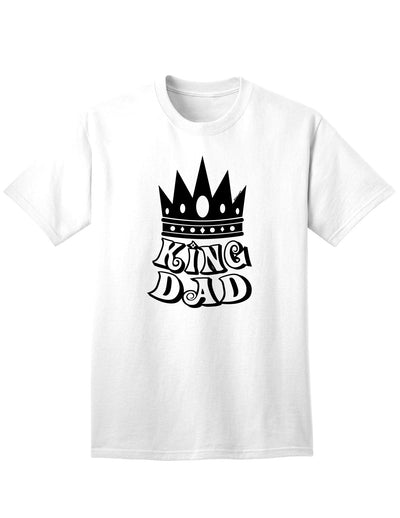 Premium King Dad Adult T-Shirt-Mens T-shirts-TooLoud-White-Small-Davson Sales