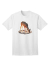 Premium Little Buck Cutout Adult T-Shirt - Elegance Meets Comfort-Mens T-shirts-TooLoud-White-Small-Davson Sales