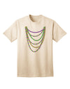 Premium Mardi Gras Beads Necklaces Adult T-Shirt Collection-Mens T-shirts-TooLoud-Natural-Small-Davson Sales