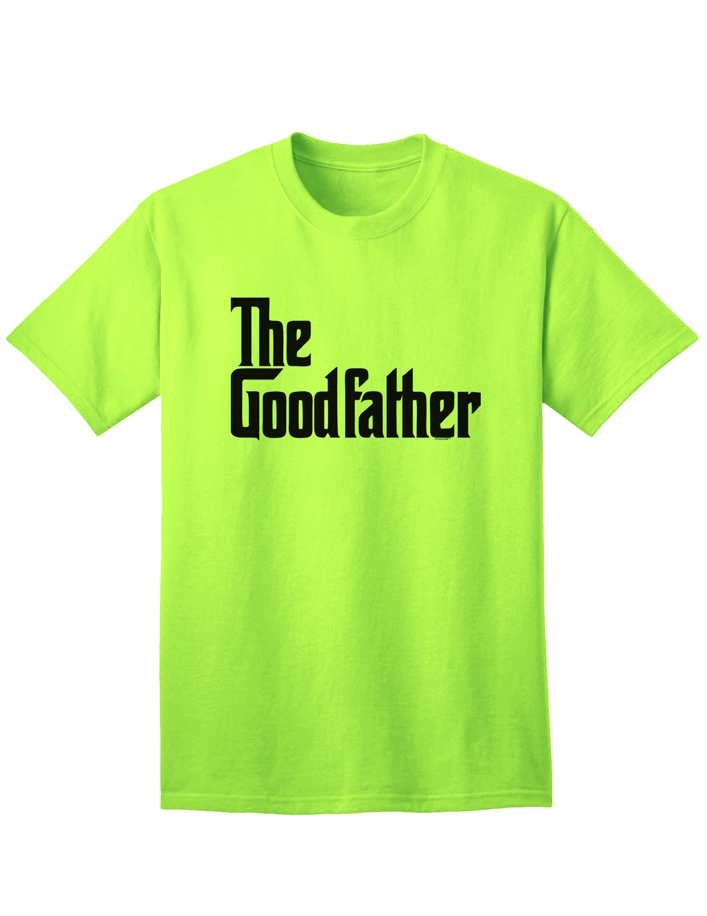 Premium Men's The Good Father T-Shirt-Mens T-shirts-TooLoud-Neon-Green-Small-Davson Sales