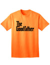 Premium Men's The Good Father T-Shirt-Mens T-shirts-TooLoud-Neon-Orange-Small-Davson Sales