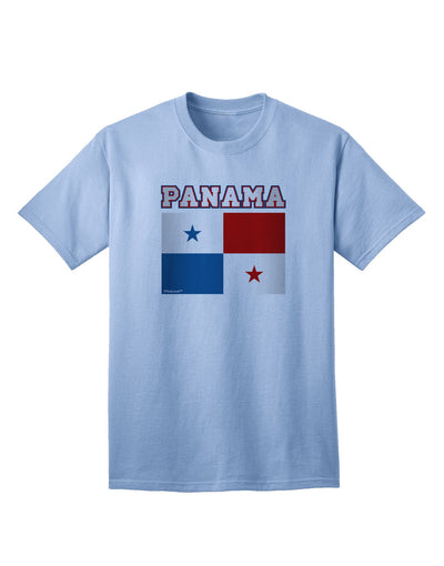 Premium Panama Flag Adult T-Shirt - Authentic Style for Patriotic Enthusiasts-Mens T-shirts-TooLoud-Light-Blue-Small-Davson Sales