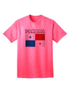 Premium Panama Flag Adult T-Shirt - Authentic Style for Patriotic Enthusiasts-Mens T-shirts-TooLoud-Neon-Pink-Small-Davson Sales