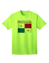Premium Panama Flag Adult T-Shirt - Authentic Style for Patriotic Enthusiasts-Mens T-shirts-TooLoud-Neon-Green-Small-Davson Sales