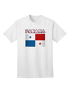 Premium Panama Flag Adult T-Shirt - Authentic Style for Patriotic Enthusiasts-Mens T-shirts-TooLoud-White-Small-Davson Sales