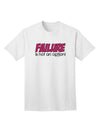 Premium Quality Adult T-Shirt - Embrace Success with TooLoud-Mens T-shirts-TooLoud-White-Small-Davson Sales