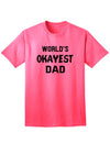 Premium Quality Adult T-Shirt for Dads-Mens T-shirts-TooLoud-Neon-Pink-Small-Davson Sales