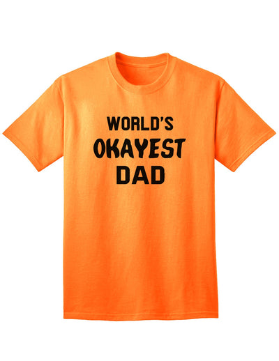 Premium Quality Adult T-Shirt for Dads-Mens T-shirts-TooLoud-Neon-Orange-Small-Davson Sales