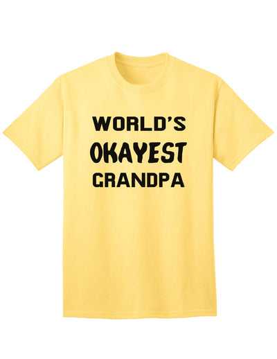 Premium Quality Adult T-Shirt for Grandfathers-Mens T-shirts-TooLoud-Yellow-Small-Davson Sales