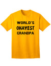 Premium Quality Adult T-Shirt for Grandfathers-Mens T-shirts-TooLoud-Gold-Small-Davson Sales