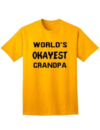 Premium Quality Adult T-Shirt for Grandfathers-Mens T-shirts-TooLoud-Gold-Small-Davson Sales