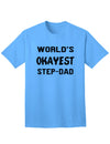 Premium Quality Step-Dad Adult T-Shirt - A Must-Have Addition to Your Wardrobe-Mens T-shirts-TooLoud-Aquatic-Blue-Small-Davson Sales