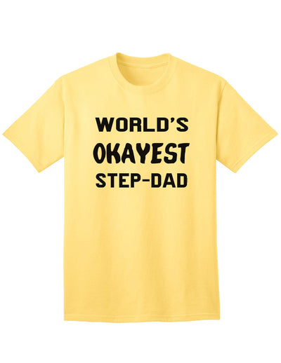 Premium Quality Step-Dad Adult T-Shirt - A Must-Have Addition to Your Wardrobe-Mens T-shirts-TooLoud-Yellow-Small-Davson Sales