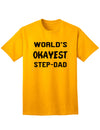 Premium Quality Step-Dad Adult T-Shirt - A Must-Have Addition to Your Wardrobe-Mens T-shirts-TooLoud-Gold-Small-Davson Sales