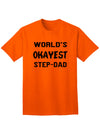 Premium Quality Step-Dad Adult T-Shirt - A Must-Have Addition to Your Wardrobe-Mens T-shirts-TooLoud-Orange-Small-Davson Sales