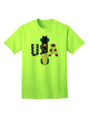 Premium Quality USA Bobsled Adult T-Shirt - A Must-Have for Enthusiasts-Mens T-shirts-TooLoud-Neon-Green-Small-Davson Sales