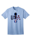 Premium Quality USA Bobsled Adult T-Shirt - A Must-Have for Enthusiasts-Mens T-shirts-TooLoud-Light-Blue-Small-Davson Sales