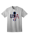 Premium Quality USA Bobsled Adult T-Shirt - A Must-Have for Enthusiasts-Mens T-shirts-TooLoud-AshGray-Small-Davson Sales