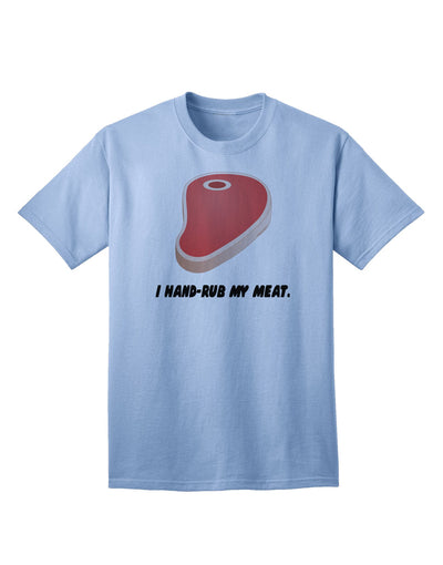 Premium Steak Adult T-Shirt - Expertly Crafted for Meat Enthusiasts-Mens T-shirts-TooLoud-Light-Blue-Small-Davson Sales