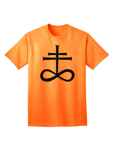 Premium Sulphur Cross Adult T-Shirt Collection-Mens T-shirts-TooLoud-Neon-Orange-Small-Davson Sales