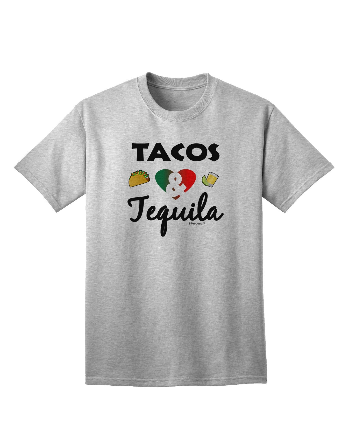 Premium Tacos & Tequila Adult T-Shirt - Ecommerce Exclusive-Mens T-shirts-TooLoud-AshGray-Small-Davson Sales