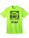 Premium iDad Beer Adult T-Shirt for Discerning Customers-Mens T-shirts-TooLoud-Neon-Green-Small-Davson Sales