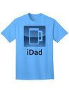 Premium iDad Beer Adult T-Shirt for Discerning Customers-Mens T-shirts-TooLoud-Aquatic-Blue-Small-Davson Sales