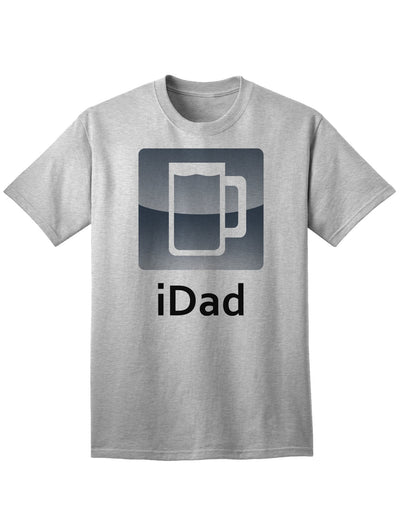 Premium iDad Beer Adult T-Shirt for Discerning Customers-Mens T-shirts-TooLoud-AshGray-Small-Davson Sales