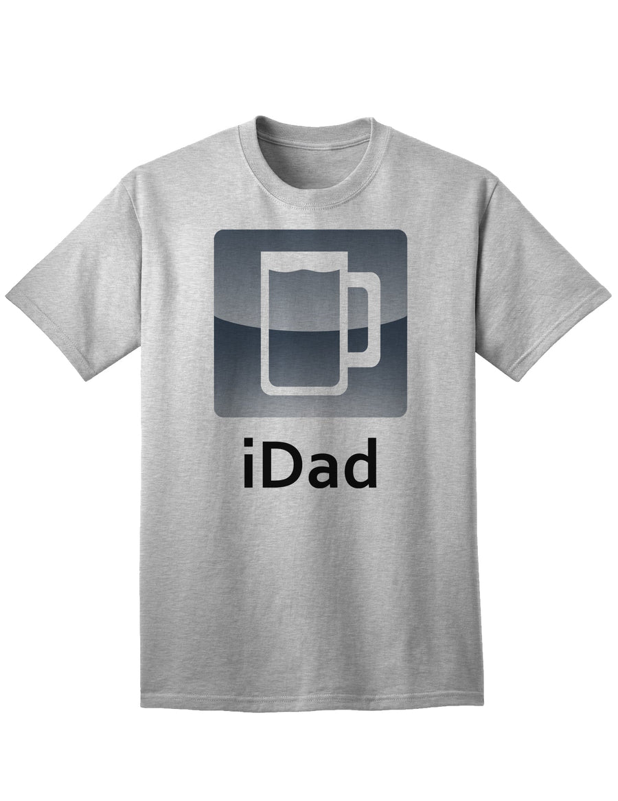 Premium iDad Beer Adult T-Shirt for Discerning Customers-Mens T-shirts-TooLoud-White-Small-Davson Sales