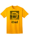 Premium iDad Beer Adult T-Shirt for Discerning Customers-Mens T-shirts-TooLoud-Gold-Small-Davson Sales