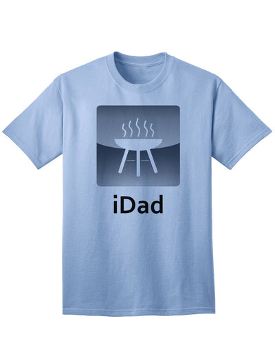 Premium iDad Grill Adult T-Shirt for the Discerning Shopper-Mens T-shirts-TooLoud-Light-Blue-Small-Davson Sales