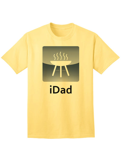 Premium iDad Grill Adult T-Shirt for the Discerning Shopper-Mens T-shirts-TooLoud-Yellow-Small-Davson Sales