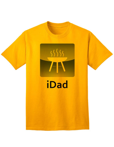 Premium iDad Grill Adult T-Shirt for the Discerning Shopper-Mens T-shirts-TooLoud-Gold-Small-Davson Sales