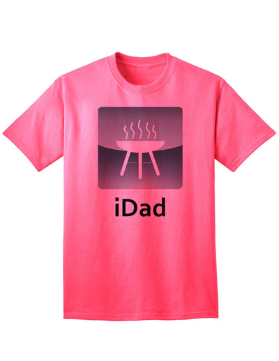 Premium iDad Grill Adult T-Shirt for the Discerning Shopper-Mens T-shirts-TooLoud-Neon-Pink-Small-Davson Sales